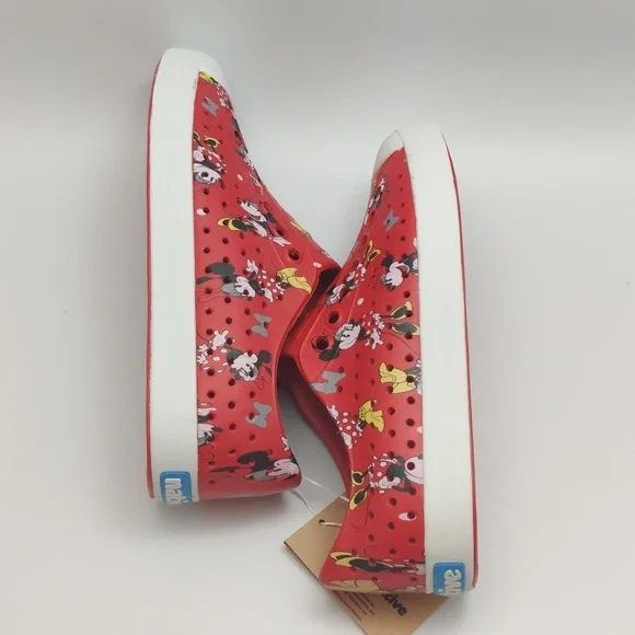 Disney Native Jefferson Print Minnie Mouse Women's Shoes - Picture 3 of 7